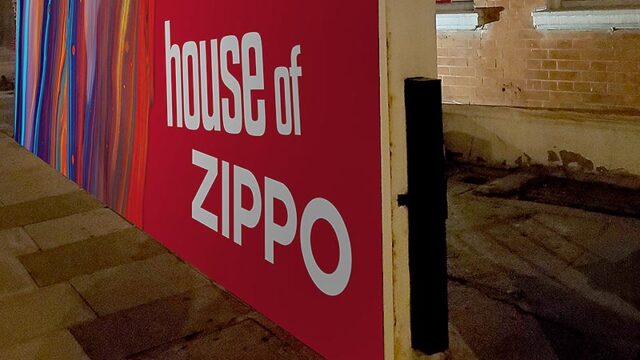 EXTERIOR SIGNAGE - House of Zippo
