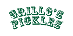 Grillo's Pickles green logo